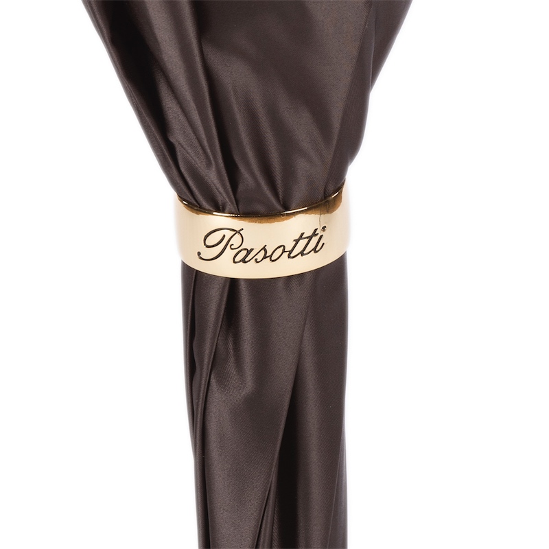 Pasotti paraplu's Brown Flower