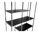 Versmissen Lloyd Rack High Shiny Black Chrome