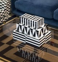 Jonathan Adler Gelakt Op art Box Large