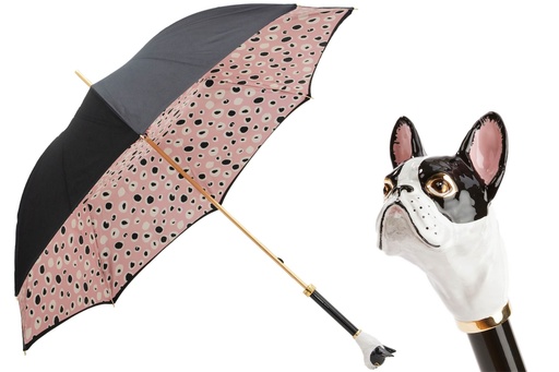 [189 5G569-5 K61] Pasotti paraplu's French Buldog